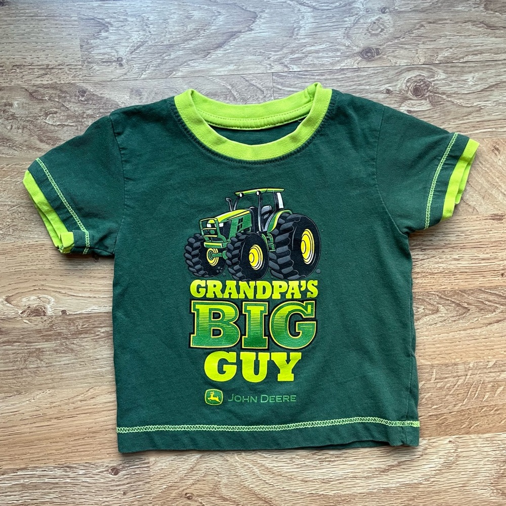 John Deere Baby Tractor Shirt 12 Months